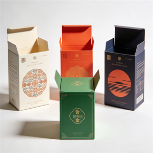 Boîte cadeau personnalisée pour soins de la peau, en carton ondulé, avec logos - Product Image 2