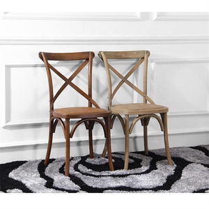 Il Produttore Fornisce Direttamente la Sedia a Croce <span class=keywords><strong>in</strong></span> <span class=keywords><strong>Legno</strong></span> Massello Stile Retrò per Banchetti, Matrimoni e Uso Domestico - Product Image 5
