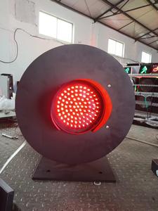 Shengxinda <span class=keywords><strong>Train</strong></span> Railway Crossing Signal Lights LED Head Model Traffic Signal Lights Clear Film Stratifié Non rétroréfléchissant - Product Image 5