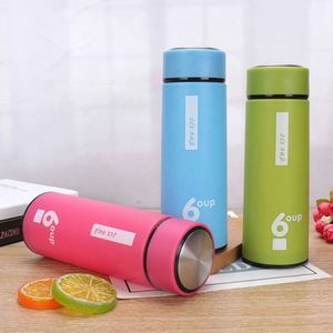 Gobelet à eau en verre écologique personnalisé avec logo d'usine, unisexe, 400 ml, style sportif, couvercle à vis, boisson directe, anti-corrosion - Product Image 5