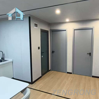 Maison Modulaire Conteneurisée de Luxe Extensible de 20 Pieds, 2-3 Chambres, Pliable et Préfabriquée pour Villas, Hôtels, Boutiques et Appartements