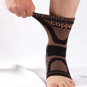 Manchon de compression professionnel infusé au cuivre pour fasciite plantaire, soutien de la cheville, chaussette de récupération pour le fitness et le soulagement de la douleur - Product Image 4