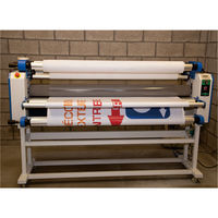Machine à plastifier rouleau à rouleau de vinyle pneumatique de 63 "de large format