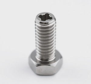 Round Head Stainless Steel <b>Screw</b> Metric Standard Thread Plain Finish - Product Image 2