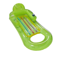 Chaise longue gonflable de flotteur de piscine de PVC pour des adultes-chaise flottante portative de l'eau