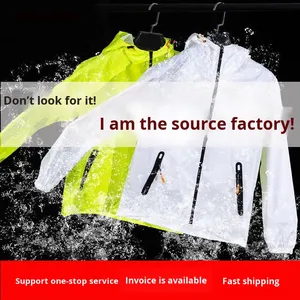 Ensemble <span class=keywords><strong>imperméable</strong></span> et pantalon <span class=keywords><strong>imperméable</strong></span> léger d'<span class=keywords><strong>été</strong></span> pour hommes et femmes voyage vélo électrique équitation <span class=keywords><strong>imperméable</strong></span> - Product Image 2
