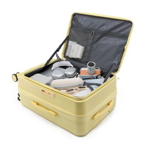 Maleta de Viaje Pequeña de Lujo, Caja de Regalo, Duradera y Ligera, Material PP Moderno, Maleta de Plástico - Product Image 6