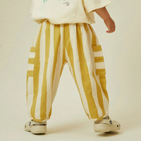 Pantalon de jogging en coton biologique pour enfants, pantalon de survêtement en sergé pour garçons, pantalon personnalisé pour enfants, vêtements de jogging pour garçons, pantalon durable