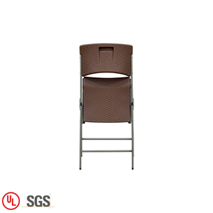 China new design rattan folding chair outdoor beach plastic folding chairs for events