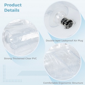 Star Models Indoor Outdoor Camping <b>Inflatable</b> <b>Sofa</b> PVC Transparent <b>Inflatable</b> Chair Can Be Customized - Product Image 3