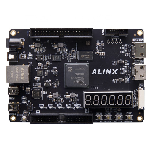 ALINX AX7035B V2.0 XILINX Artix-7 XC7A35T FPGA Development Board 14 Bit DAQ Evaluation Kits with A7 SoMs XC7A35T FPGA Board