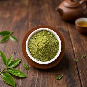Té Verde en Polvo, Extracto de Hojas Herbales, Polvo Fino de Grado Alimenticio, Ingrediente a Granel para Aplicaciones en Alimentos y Bebidas Saludables - Product Image 3