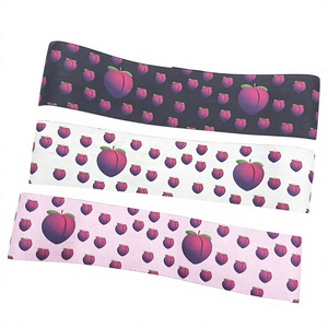 Bandes de Résistance Élastiques Personnalisables avec Logo pour Exercices de Fitness – Équipement d'Entraînement Durable en Tissu Polyester Écologique pour Jambes, Fessiers et Glutes - Product Image 1
