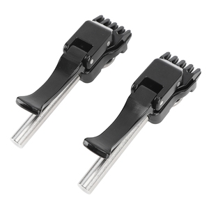1 paire de pinces à corder noires pour badminton Pinces volantes pour tennis Pinces de démarrage Accessoires pour outils de cordage - Product Image 6