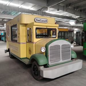 Stainless Steel Coffee Pizza Hot <b>Dog</b> Ice Cream Snack Food Mobile Kitchen Food Truck Trailer with Rust Resistant and GPS Tracking - Product Image 2