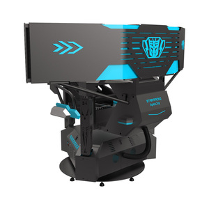 Eğlence Merkezi Oyunları, Yarış Oyunları ve VR Deneyimi için VR/<span class=keywords><strong>AR</strong></span>/MR Ekipmanları Star Racing <span class=keywords><strong>3</strong></span>+1 Eksenli Sürükleyici VR Oyun Konsolu - Product Image 5