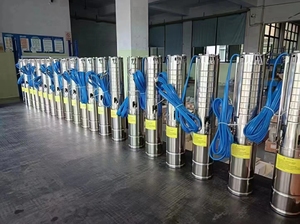 Bomba Sumergible Solar de Acero Inoxidable de 0.5HP para Pozos Profundos, Bomba Multietapa de Alto Voltaje para Riego Agrícola OEM - Product Image 6