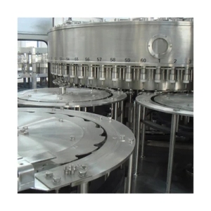 Hoàn Chỉnh Dây Chuyền <span class=keywords><strong>S</strong></span>ản Xuất Nước Tự Động Rửa Làm Đầy Đóng Nắp 3-Trong-1 Máy Làm Đầy Nước Máy Đóng Chai Nhà Máy - Product Image 4