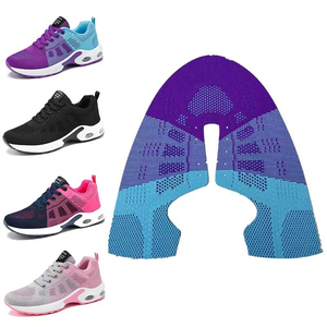 Parte Superior de Zapatos Tejidos Elásticos y Cómodos Personalizables, Producto Semielaborado Elegante para Deportes al Aire Libre, Empeine Transpirable - Product Image 1