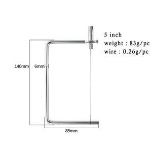 Vente Flash : Trancheuse à Fromage en Fil d'Acier Inoxydable pour Foie Gras, <span class=keywords><strong>Jambon</strong></span>, Fromages Durs ou Semi-Durs, et <span class=keywords><strong>Beurre</strong></span> – Coupe Rapide - Product Image 3