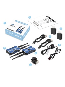 500m HDMI tương thích không dây mở rộng <span class=keywords><strong>Video</strong></span> <span class=keywords><strong>Transmitter</strong></span> Receiver hiển thị cho máy ảnh Live Streaming NP F970 F750 F550 Pin - Product Image 4