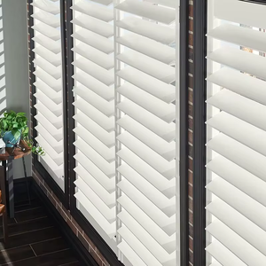 Great Manufacturer Modern Design Interior Outdoor Premium Wooden Windows Plantation <b>Shutters</b> - Product Image 3
