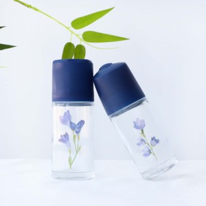 Rotolo di vetro del cilindro di alta qualità 50ml sulla bottiglia per il deodorante del profumo dell'olio dell'essenza - Product Image 3
