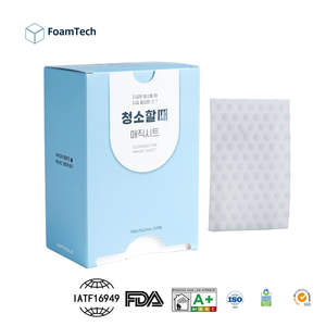 Esponja Comprimida para Baño, Esponja de Limpieza Mágica Blanca Delgada, Lámina de Espuma de Melamina - Product Image 1