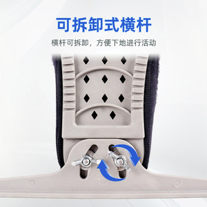 Orthèses pour pied tombant, attelle de cheville en forme de T, taille SML, avec sangle réglable pour le soutien de la pronation et de la supination - Product Image 1