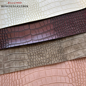 Chaussures et sacs en cuir PU gaufré <span class=keywords><strong>crocodile</strong></span>, écologiques, imperméables et résistants aux déchirures, pour usage en ameublement - Product Image 2