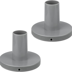 Connecteur de filtre 11070, pièce de rechange pour piscine hors sol Intex, sortie de vidange, entrée d'eau, matériau ABS gris - Product Image 1