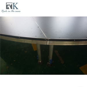 เวทีอลูมิเนียมแบบโมดูลาร์ทรงกลมแบบพกพาสำหรับงานแต่งงาน - Product Image 4