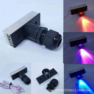 Led Fiber Optic Light Source 12V 1.0mm Diameter Seven Color Mini Module Water Resistant For Starry Sky Ceiling Lighting - Product Image 1