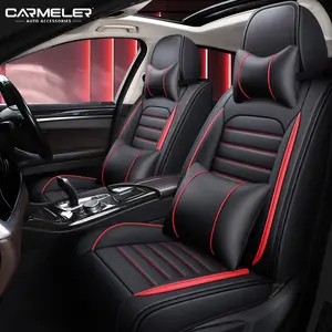 car leather seat covers Cover 5 Seats Full Set Car Seat Covers Multiple Colors