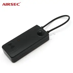 Airsec EAS 58 KHz/8,2 MHz Sicherheit Schwarz Kabel Schlösser Anti Diebstahl Selbst Alarmierend Tag für läden