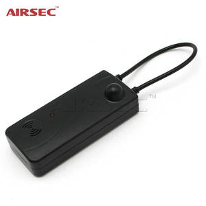 <span class=keywords><strong>Airsec</strong></span> 58KHz <span class=keywords><strong>EAS</strong></span>/8,2 MHz seguridad Cable negro cerraduras Anti robo la alarmante etiqueta para tiendas - Product Image 1