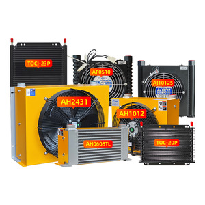 Enfriador de aceite hidráulico Himori serie Ah, intercambiador de calor de placa y aletas de 34W para equipos hidráulicos - Product Image 4