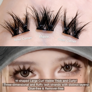 कस्टम आधा बैंड स्पष्ट सिंथेटिक fox mink पलक 15 मिमी पुनः प्रयोज्य 3 डी प्रभाव क्रूरता मुक्त बॉक्स पैकेजिंग प्राकृतिक झूठी पलक - Product Image 6