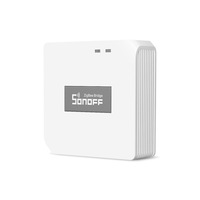 EWeLink pour passerelle multifonction ZigBee, contrôle à distance intelligent via application Wi-Fi, capteur de température corporelle et d'humidité pour portes/fenêtres