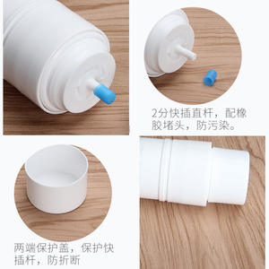 Cartucho de Filtro de Agua Suer de 11 Pulgadas, Algodón PP, Carbón, Interfaz T33, Repuestos para Sistema de Ósmosis Inversa - Product Image 3