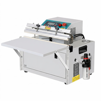 Machine de mise sous vide externe Xicang XC-500, émail émaillé, scelleuse à buse haute pression pour céréales, thé, café en vrac, usine OEM