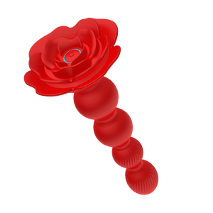 Rose-Colored Female <b>Vibrator</b> Adult Anal Sex Toy with Silicone <b>Vibrating</b> Plug <b>Remote</b> <b>Control</b> Twisting Jumping Egg Backyard Bead - Product Image 3