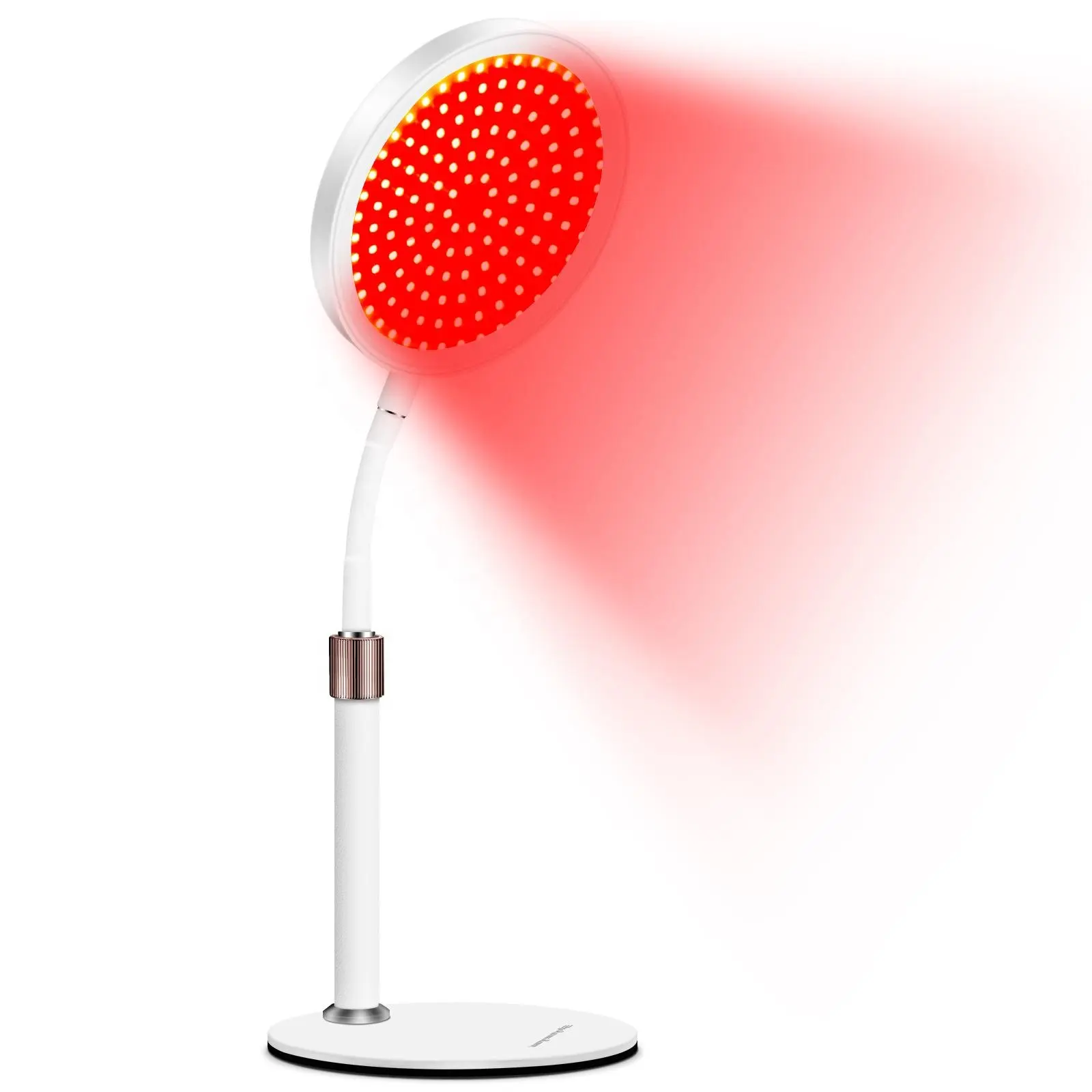Yüz vücut, cilt bakımı, ev LED terapi lambası 140LEDs için zamanlama ve ayarlanabilir Stand ile kırmızı ışık tedavisi