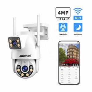Cámara PTZ Inalámbrica Inteligente HD 1080P para el Hogar con 2 Antenas P2P WiFi, Audio Bidireccional, Sensor <span class=keywords><strong>CMOS</strong></span> Interior, Visión Nocturna IP66, H.265 - Product Image 1