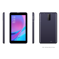 Tablette Android 13 de 7 pouces, processeur octa-core, 64 Go, double SIM, Wi-Fi, 3G, 2G, écran tactile, tablette éducative pour enfants