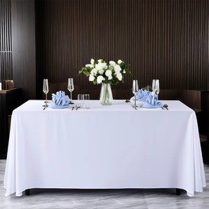 Dailu - Mantel Rectangular de Satén de Poliéster Reutilizable de Alta Calidad Personalizado al por Mayor para Banquetes, Eventos y Decoración - Product Image 1
