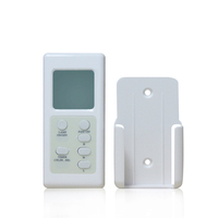 Kit de télécommande pour ventilateur de plafond RF Vitesse du ventilateur Fonction de minuterie précise Affichage d'état LCD