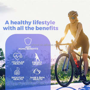 Cápsulas de Suplemento Antienvejecimiento con Resveratrol OEM, NAD+, Berberina, Ácido Hialurónico, Extracto de Arándano, Biotina y Péptidos de Colágeno - Product Image 3