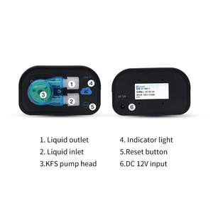 Kamoer-bomba peristáltica ajustable para acuario, bomba dosificadora pequeña programable X1 PRO-T, 70ml/min, 12V, con control Wifi - Product Image 5