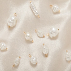 Mặt Dây Chuyền Hạt Charm Ngọc Trai Giả Vàng Giả Thả Lủng Lẳng Mặt Dây Chuyền Ngọc Trai Nhân Tạo Trang Sức Quyến Rũ - Product Image 5